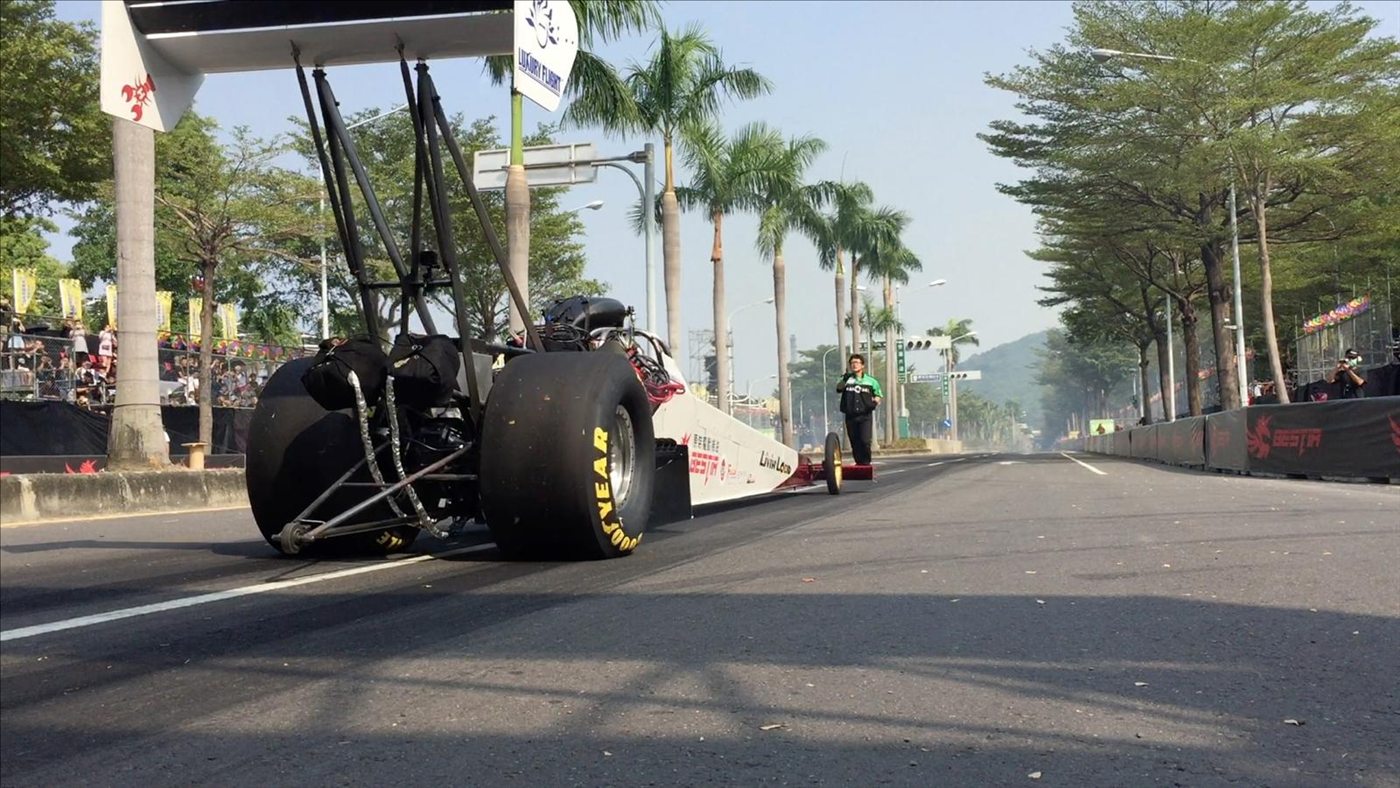Chronométrage dragster par Eternytime